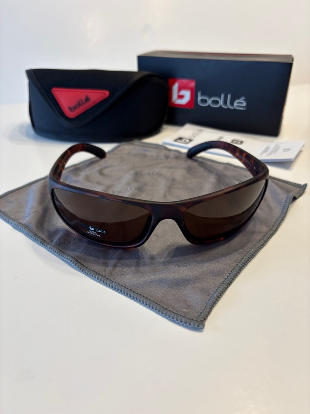 bolle Anaconda Tortoise Sunglasses - Picture 2 of 15